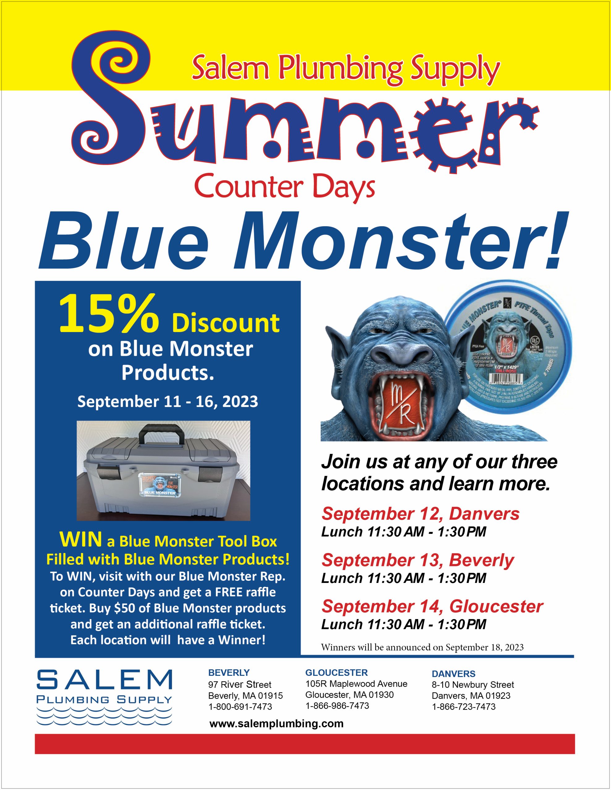 Events – Salem Plumbing Supply